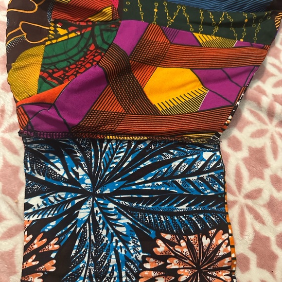 African Ankara Bustier, Size 14/16, 36C-38C bra size - Picture 7 of 9